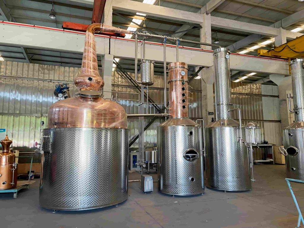 commercial distilling equipment