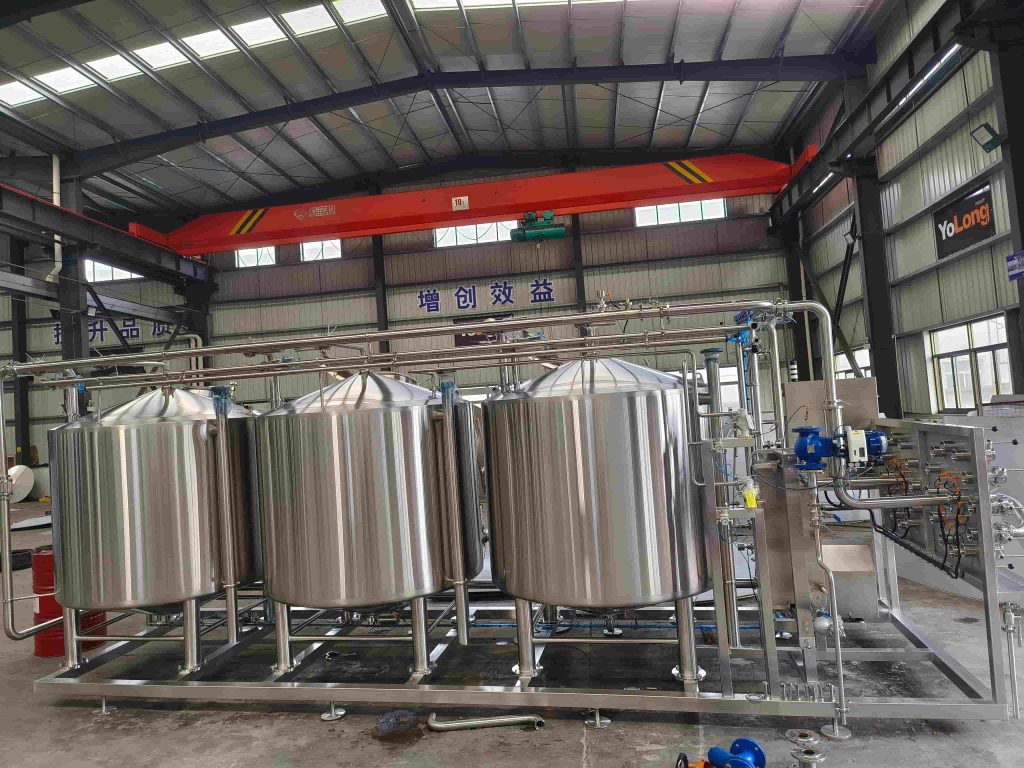 CIP system brewery