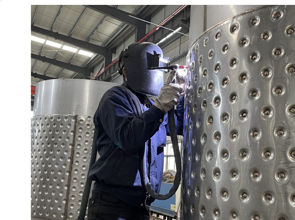 stainless steel milk tank